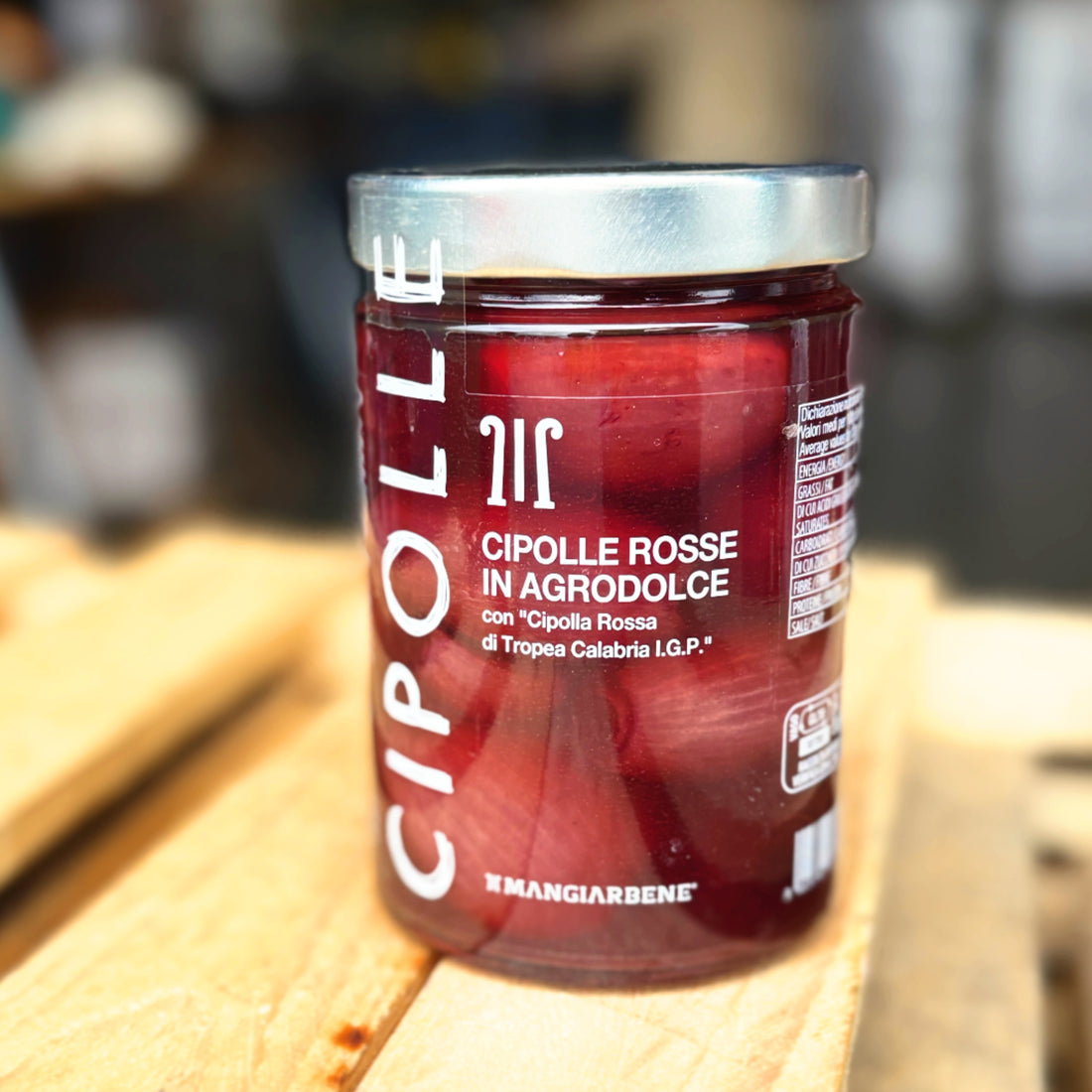 Cipolla Tropea im agrodolce 580gr