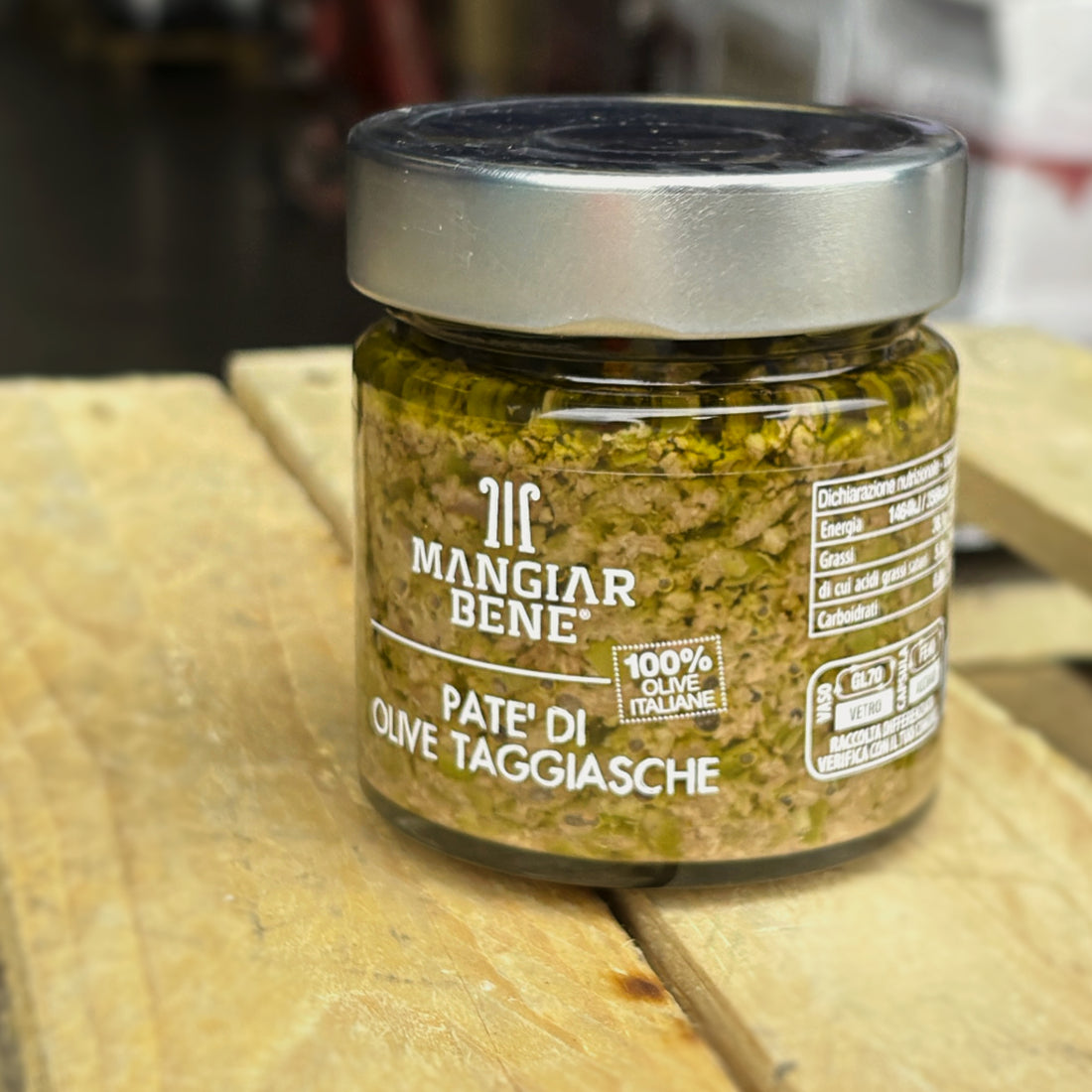 Paté di olive Taggiasche 200gr