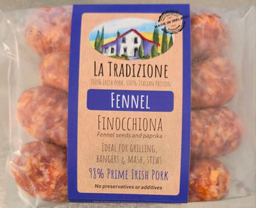 Salsiccia La Tradizione 350gr.  - Finocchio