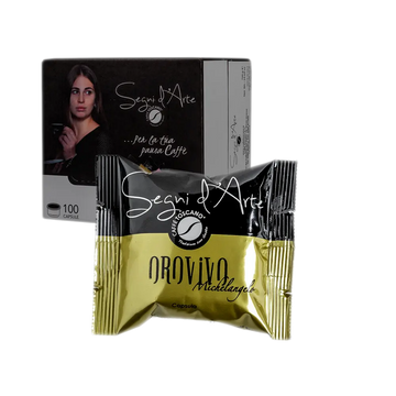 Segni d'Arte Oro Vivo 100 Capsule - Caffe Toscano